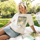 Disney Alice in Wonderland Perfect Tee, Natural