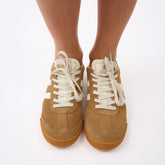 Gola Elan Sneakers, Brown Sugar/Evergreen