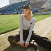 BYU Go Long Crew, Sweet Stripe