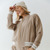 Cobblestone Bomber Jacket