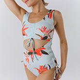 Venice One-Piece, Sea Glass