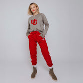 Utah Taupe Neo Sweatshirt U of U