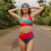 Pipeline High-Waisted Bottoms, Sunset