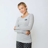 BYU Go Long Crew, Sweet Stripe