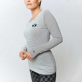 BYU Go Long Crew, Sweet Stripe