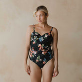 The Duchess One-Piece, Rose Black