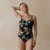 The Duchess One-Piece, Rose Black
