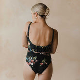 The Duchess One-Piece, Rose Black