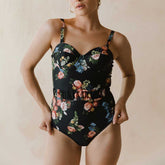 The Duchess One-Piece, Rose Black