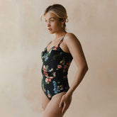 The Duchess One-Piece, Rose Black