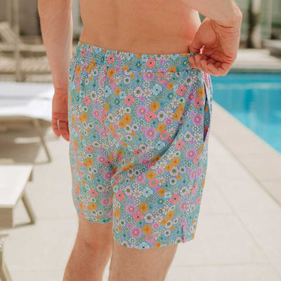 Wind and Sea Shorts 5" Inseam, Darling Blue