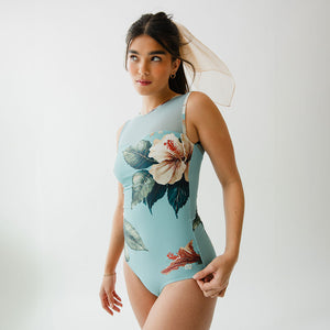 The Maria One-Piece, Turquoise Rica