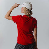 Utah Boyfriend Tee, Red Utah Football