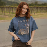 Disney Bambi Oversized Tee, Blue