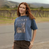 Disney Bambi Oversized Tee, Blue