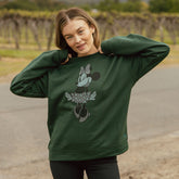 Disney Minnie Crew Sweatshirt, Green