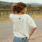 Disney Mickey Oversized Tee, Natural