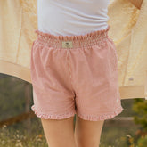 Jab Shorts, Red Seersucker