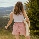 Jab Shorts, Red Seersucker