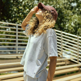 Perfect Oversized Honeycomb Tee