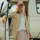 Fisherman Jacket, Brown Canvas