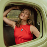 Disney Minnie High Neck Tank, Red