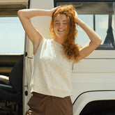 Cottage Knit Sweater Vest