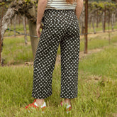 Disney Audrey Wide Leg Pants, Mickey Dot
