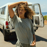 Perfect Oversized Bamboo Tee, Sage