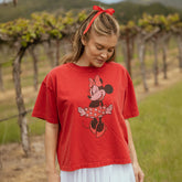 Disney Minnie Oversized Tee, Red
