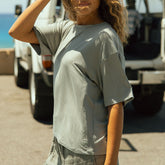 Perfect Oversized Bamboo Tee, Sage