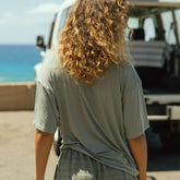 Perfect Oversized Bamboo Tee, Sage