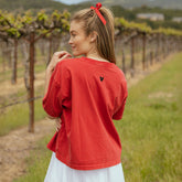Disney Minnie Oversized Tee, Red