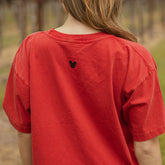 Disney Minnie Oversized Tee, Red