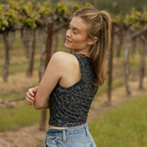 Disney Mickey High Neck Tank, Camo