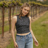 Disney Mickey High Neck Tank, Camo