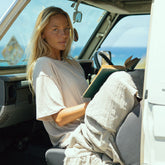 Perfect Oversized Bamboo Tee, Taupe