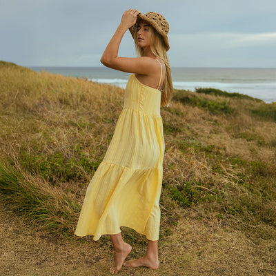 Cabo Midi Dress, Butter