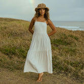 Cabo Midi Dress, Sand