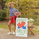 Disney Minnie Oversized Tee, Blue