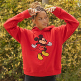 Disney Mickey Boyfriend Hoodie, Red