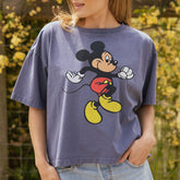 Disney Mickey Oversized Tee, Blue