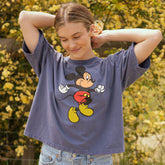 Disney Mickey Oversized Tee, Blue
