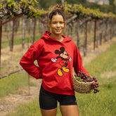 Disney Mickey Boyfriend Hoodie, Red