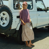 Maxi Cargo Skirt, Cobblestone