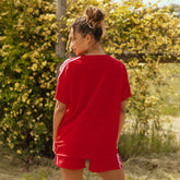 Disney Terry Lounge Top, Red