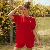 Disney Terry Lounge Top, Red