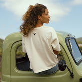 Disney Mickey Oversized Tee, Natural