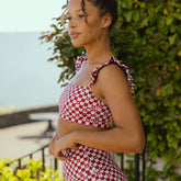 Disney Bella Crop Top, Mickey Scallop