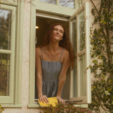 Cabo Midi Dress, Dusk Blue